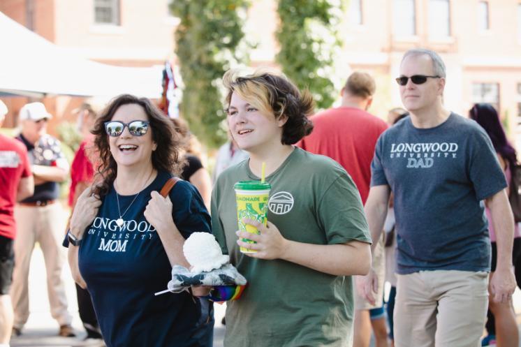 Family during Family Weekend